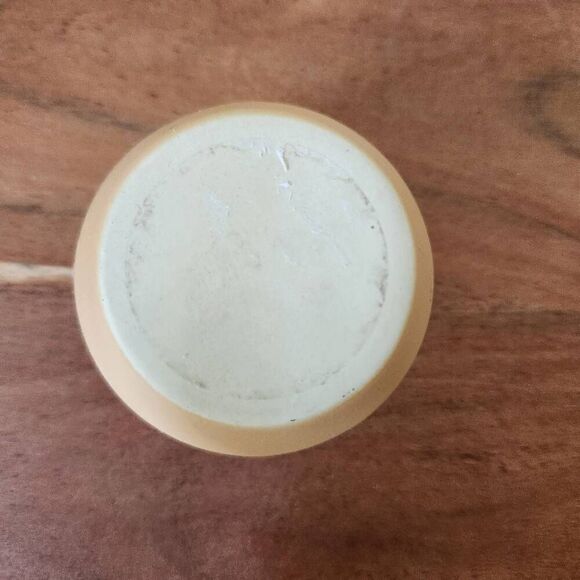 Mini candle glossy light dusty pink terra cotta base - Picture 3 of 3